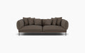 Jord 2 Seater Sofa — Clay 0004_Lacquered walnut_RAL9005