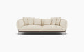 Jord 2 Seater Sofa — Moss 0004_Lacquered walnut_RAL9005