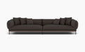 Jord Modular Sofa — Configuration 1, Moss 0004_Lacquered oak_RAL1013