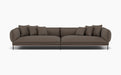 Jord Modular Sofa — Configuration 1, Moss 0004_Lacquered walnut_RAL9005