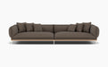 Jord Modular Sofa — Configuration 1, Moss 0013_Lacquered oak_RAL1013