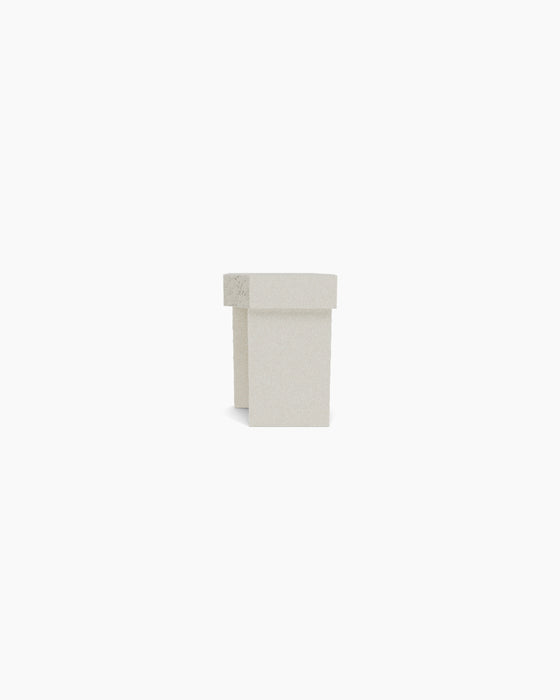 Kern Side Table — High, White