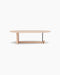 Koku Coffee Table Oval — Low, Black oak_RAL9005