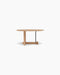 Koku Coffee Table Round — High, Lacquered oak_RAL9005