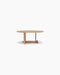 Koku Coffee Table Round — Low, Lacquered oak_RAL9005