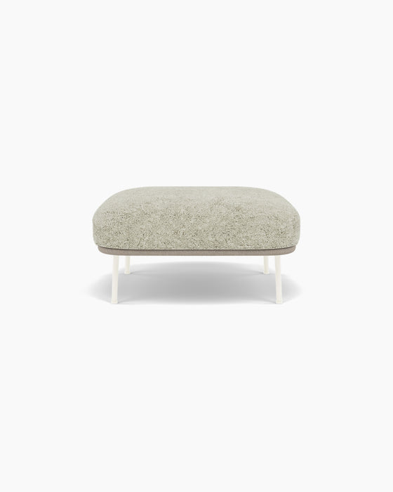 Lyra Ottoman — Sheepskin Mohawi_RAL1013