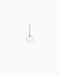 Persimon Pendant — Small, Black_Opal glass EU