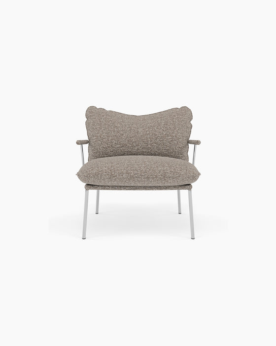 Pico Lounge Chair — Moss 0013_Polished SS