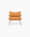 Pico Lounge Chair — Vintage Cognac_Brushed SS