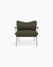 Pico Lounge Chair — Vintage Olive_Brushed SS