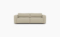 Supersoft Modular Sofa — Configuration 1, Barnum Sand 2_Lacquered oak
