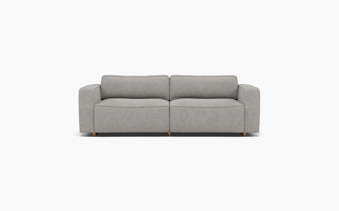 Supersoft Modular Sofa — Configuration 1, Hallingdal 65 116_Lacquered oak