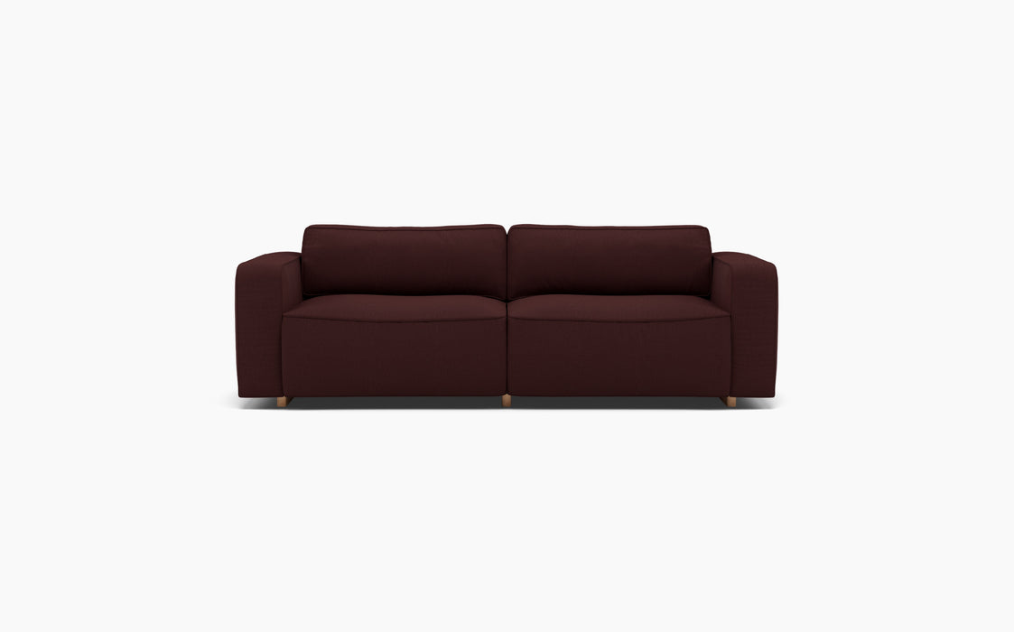 Supersoft Modular Sofa — Configuration 1, Vidar 0693_Lacquered oak