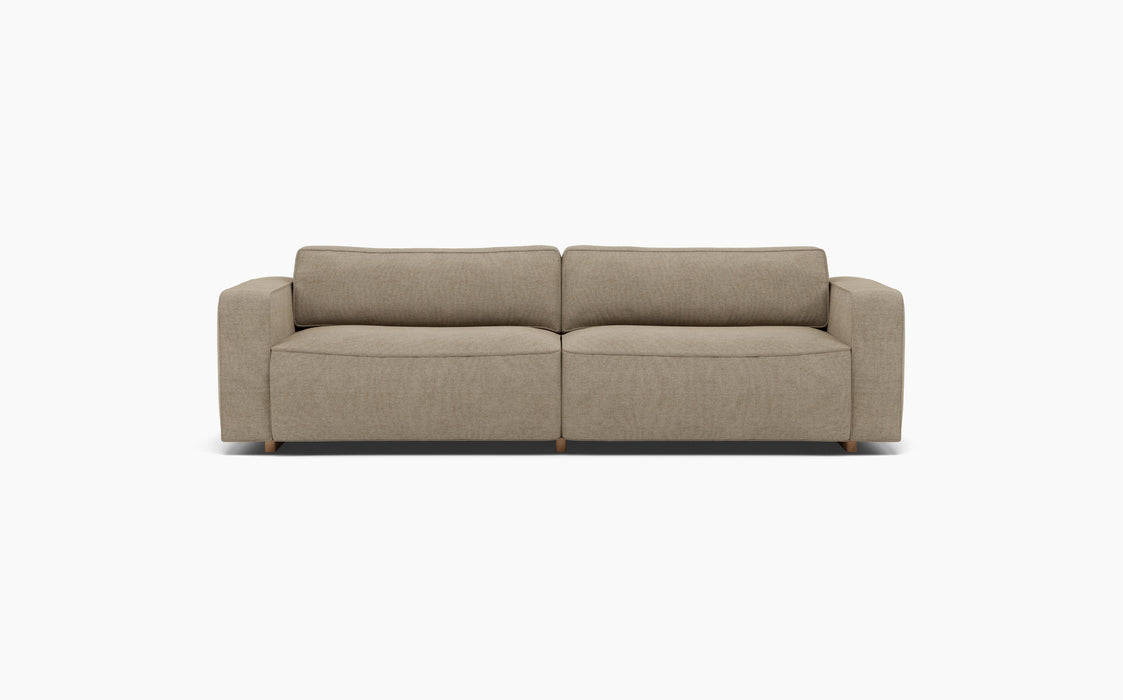Supersoft Modular Sofa — Configuration 2, Hallingdal 65 220_Lacquered oak