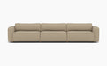 Supersoft Modular Sofa — Configuration 8, Ecriture 0240_Lacquered oak