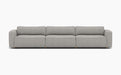 Supersoft Modular Sofa — Configuration 8, Hallingdal 65 116_Lacquered oak