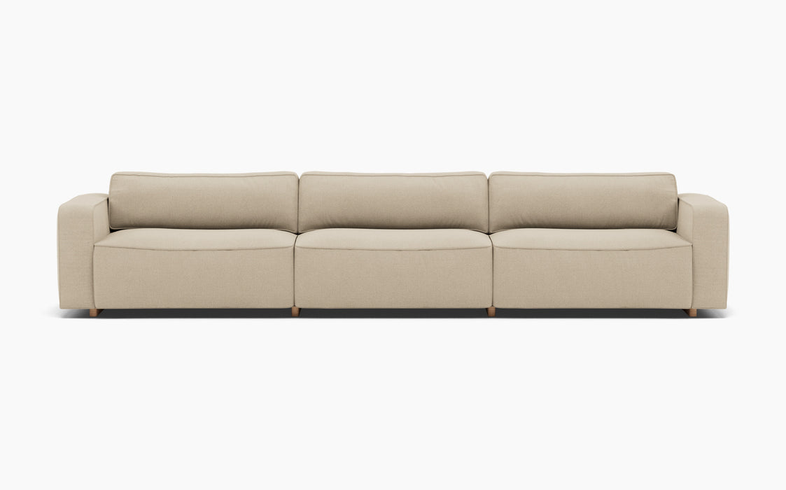 Supersoft Modular Sofa — Configuration 8, Vidar 0222_Lacquered oak