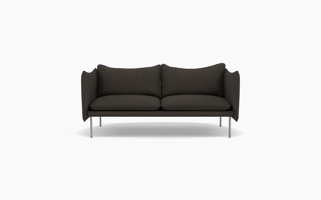 Tiki 2 Seater Sofa — Ecriture 0380_Brushed SS
