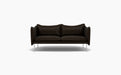 Tiki 2 Seater Sofa — Vintage Dark Chocolate_Polished SS