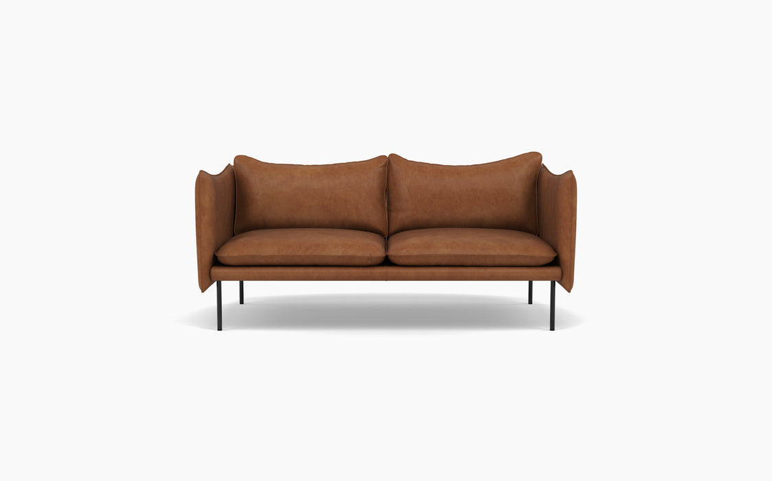 Tiki 2 Seater Sofa — Vintage Rangers_RAL9005