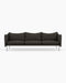 Tiki 3 Seater Sofa — Ecriture 0380_Brushed SS