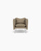 Tiki Lounge Chair — Small, Ecriture 0240_Polished SS