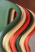 Air-Armchair air dark green cream red - ambient