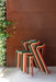 Air-Armchair air dark green cream red - ambient