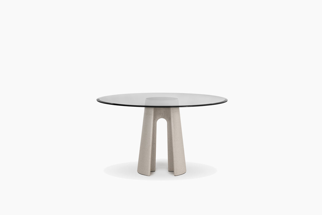 Ancora ancora natural concrete smoked glass - studio