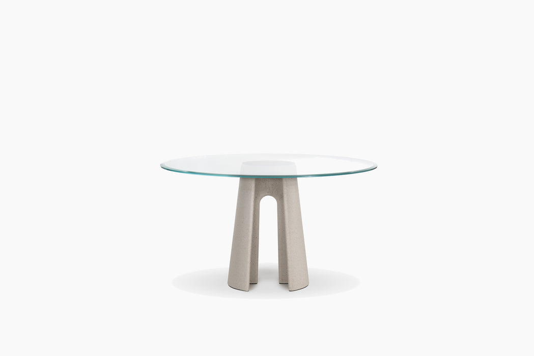 Ancora ancora natural concrete clear glass - studio