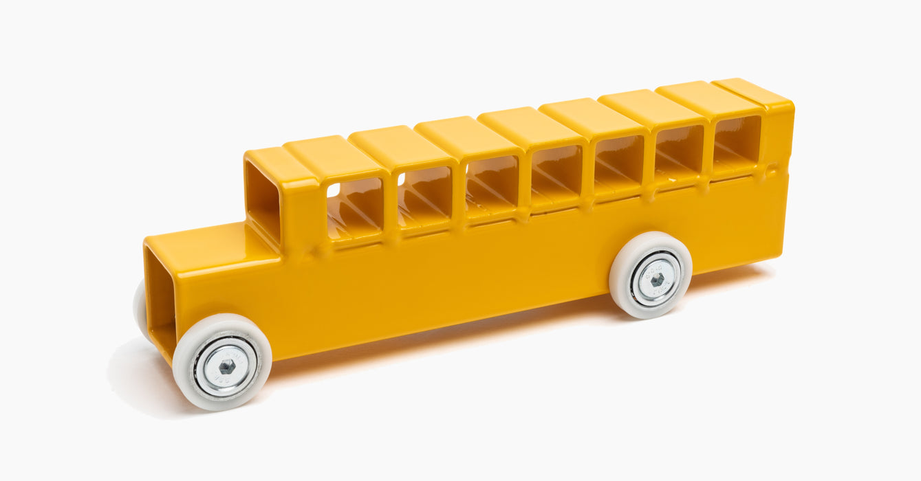 ArcheToys archetoys school bus melon yellow - studio