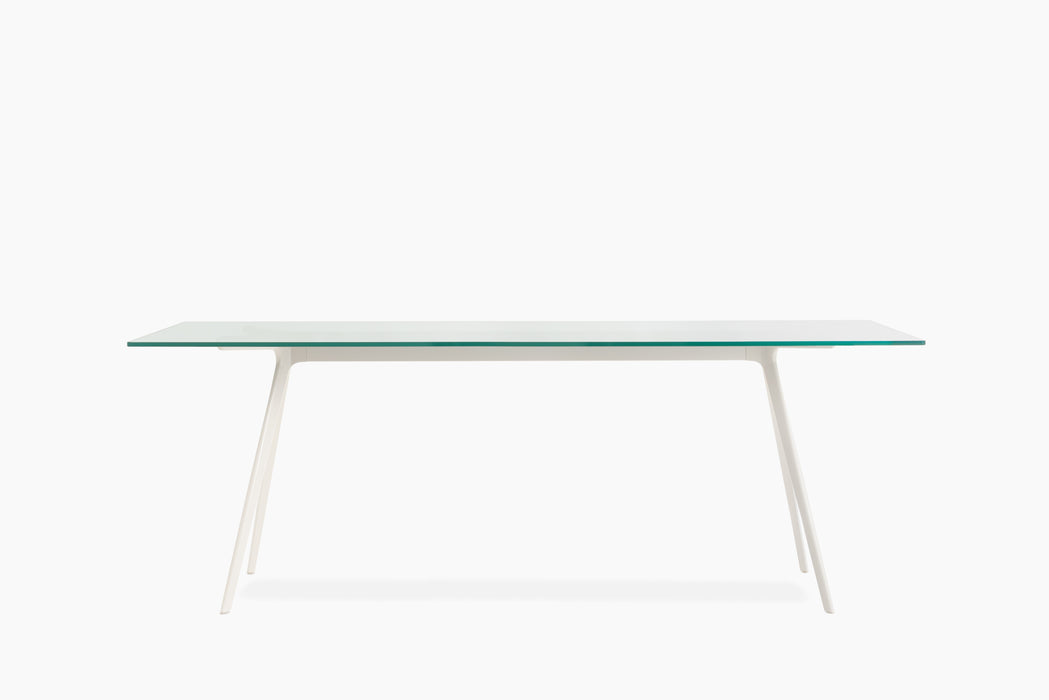 Baguette baguette white clear glass - studio