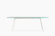 Baguette baguette white clear glass - studio