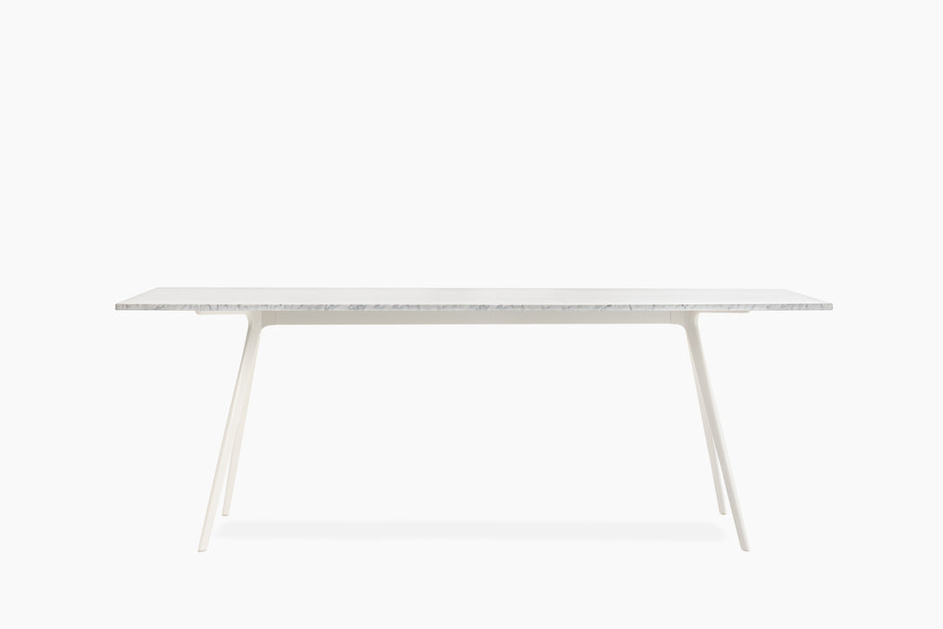 Baguette baguette white carrara marble - studio