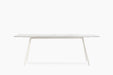 Baguette baguette white carrara marble - studio