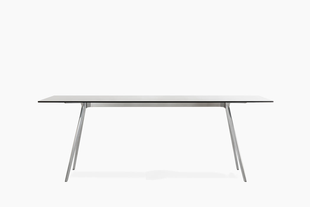 Baguette baguette polished aluminium smoked glass - studio