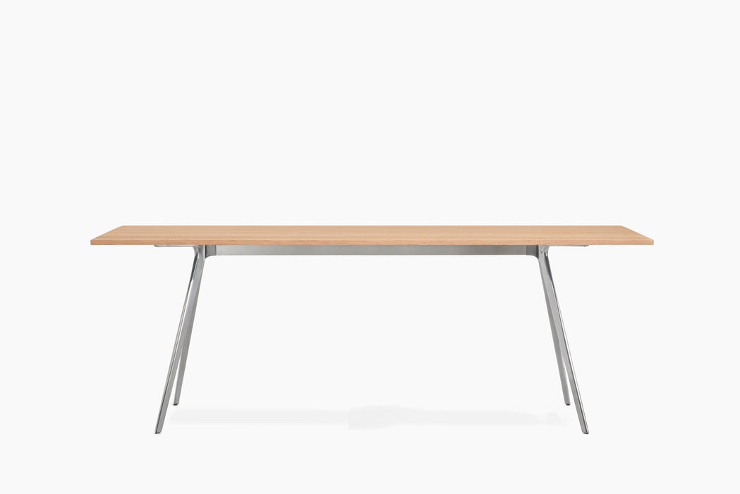 Baguette baguette polished aluminium natural oak - studio