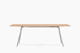Baguette baguette polished aluminium natural oak - studio