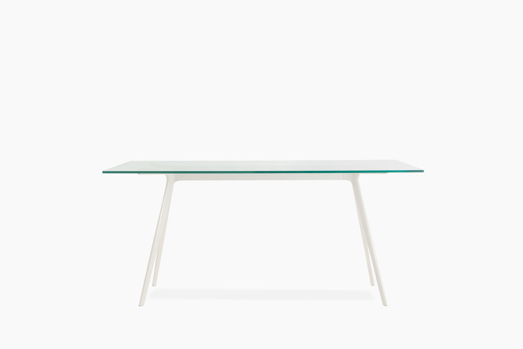 Baguette baguette white clear glass - studio