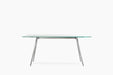 Baguette baguette polished aluminium clear glass - studio