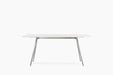 Baguette baguette polished aluminium white fenix - studio