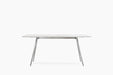 Baguette baguette polished aluminium carrara marble - studio
