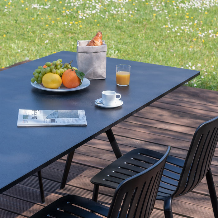 Baguette baguette black slate plato - ambient