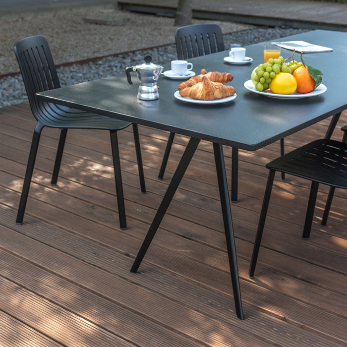 Baguette baguette black slate plato - ambient