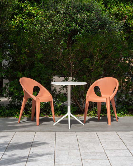 Bell Chair bell sunrise central white - ambient