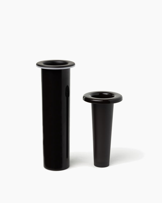 Bouquet bouquet vase lamp black - studio