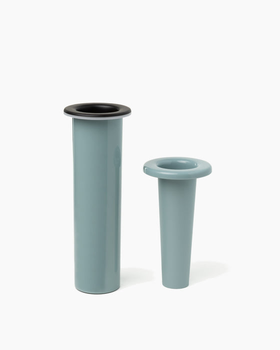 Bouquet bouquet vase lamp light blue - studio