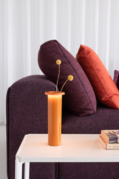Bouquet bouquet lamp caramel costume lounge enea check cushion lino froisse - ambient