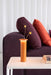 Bouquet bouquet lamp caramel costume lounge enea check cushion lino froisse - ambient