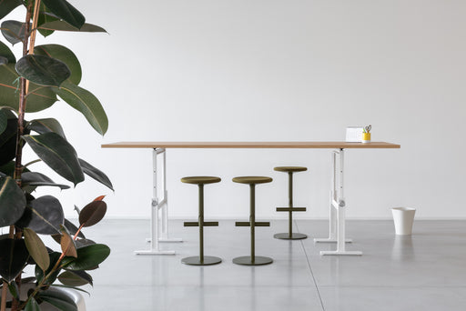 Brut brut trestle white natural oak tibu olive green - ambient